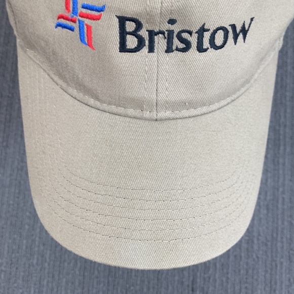 Bristow Baseball Hat Mens Adjustable Beige Strapback Cap Harriton - Picture 4 of 14